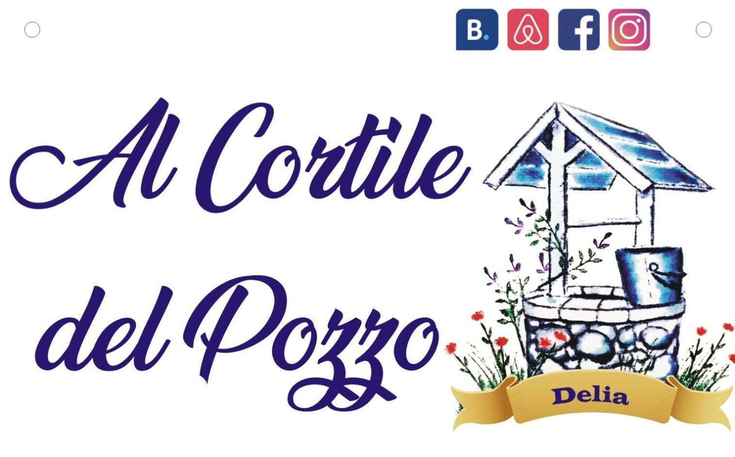 Al Cortile Del Pozzo Lägenhet Delia Exteriör bild